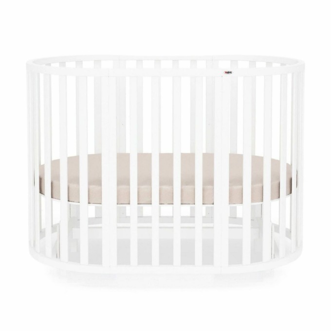 Patut bebe oval alb